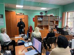 ВСТРЕЧА С ТРУДОВЫМ КОЛЛЕКТИВОМ ПРЕДСТАВИТЕЛЯ РОЧС